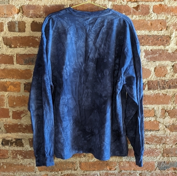 The Mountain 2X Santa Hat Cat Holiday Long Sleeve Christmas Holiday Graphic Tee - Picture 4 of 6